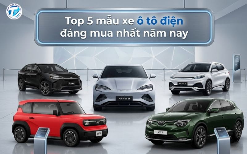 Top 5 mẫu xe ô tô điện đáng mua nhất năm nay